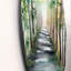 «A Sunlit Forest Alley with Tree Shadows I», art mural traditionnel en métal-68851829
