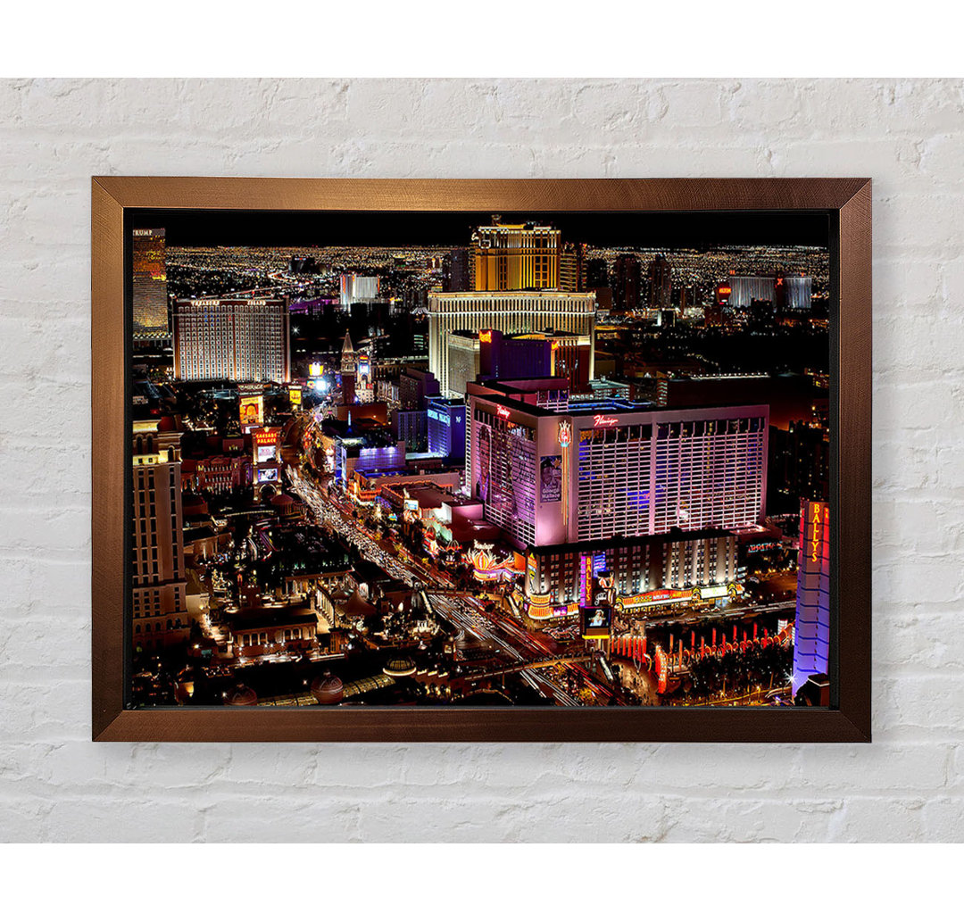 Las Vegas Strip Nachtlichter - Druck