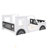 Full Size Classic Car-Shaped Platform Bed With Wheels-1807534667