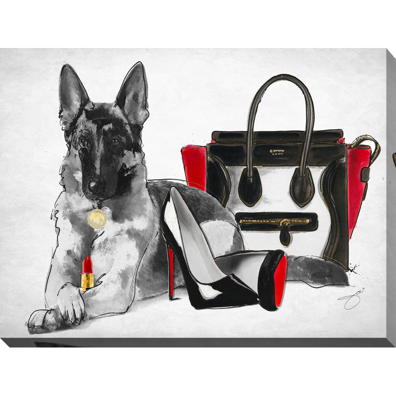 «Mommy's Home», impression, Toile tendue, H 18 po x l 30 po x P 1 po