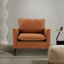 Fauteuil d'appoint en similicuir, fauteuil Clue-2132189907