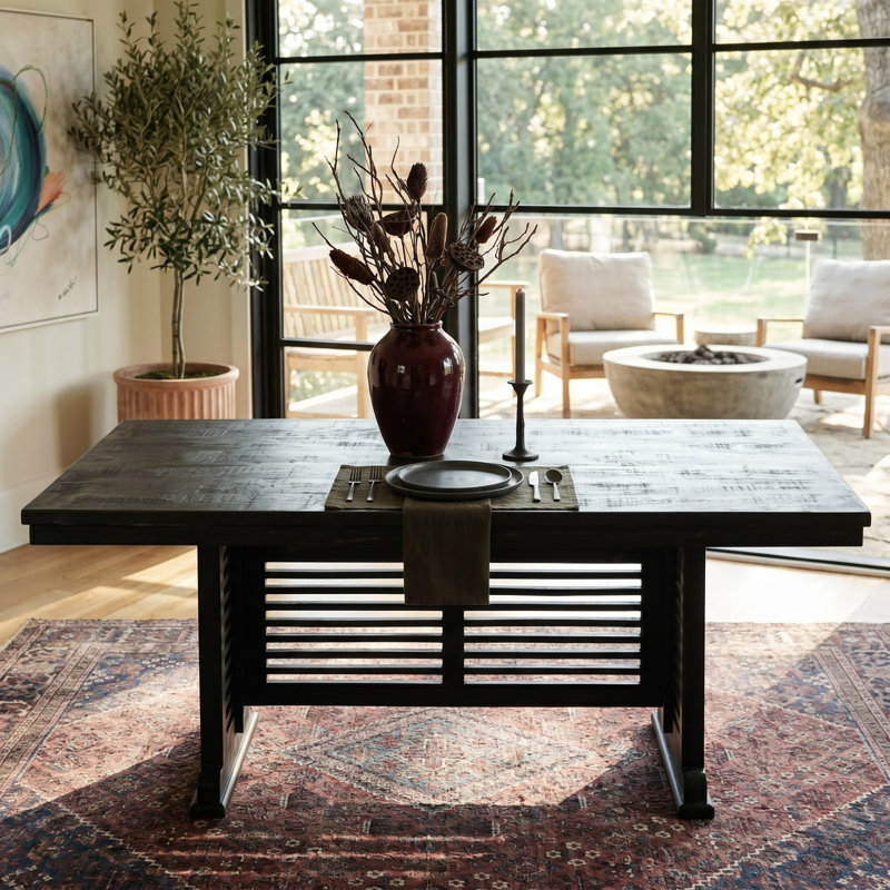 Kristmundur Pine Solid Wood Dining Table