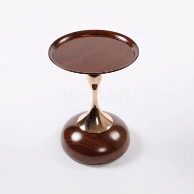 Table basse ronde en métal Mermaid Tail