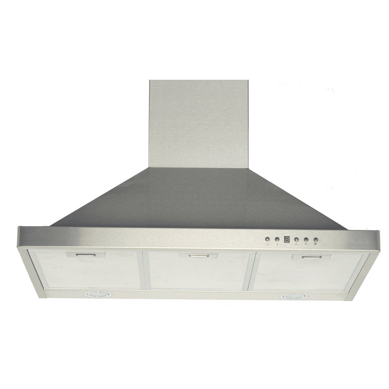 Cyclone 30" Stainless Steel 450 CFM Ducted (Vented) Wall Range Hood with Mesh Filter