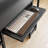 Computer Desk With Keyboard Tray, 47 Inch Office Desk With Monitor Stand And Storage Shelves, Music Studio Desk Workstation, Work Table For Home Office, Black