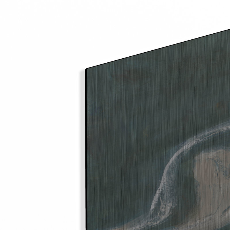 Art mural en métal Wrought Studio ™ «Fluidité Duet 2» par Danhui Nai, H 36 po x l 36 po