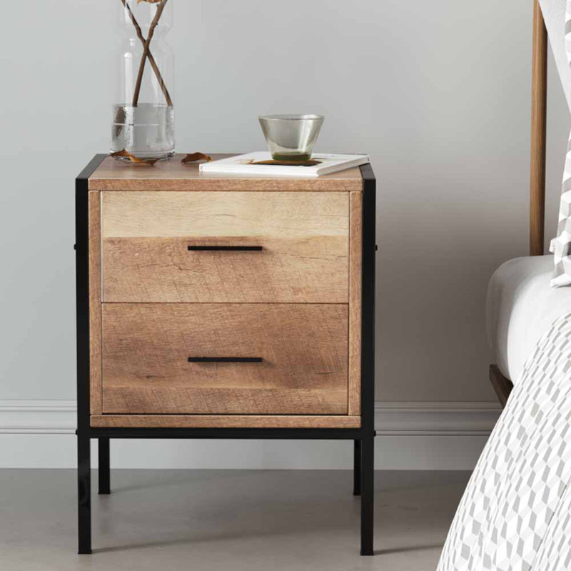 Otterbein 43cm W Bedside Table