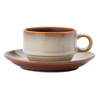 Rustic Sama Saucer For Espresso Cup 4.75 In By Luzerne (Case Of 48) (Porcelain)