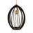 Uttermost Darby 1 Light Architectural Oval Pendant