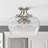 Penley 3 - Light 13.8" Glass Semi Flush Mount Ceiling Light in Brushed Nickel-497930828