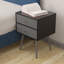 Table de chevet 2 tiroirs 17,7 po de hauteur