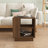 Glass End Table with Storage-147884110-172768073