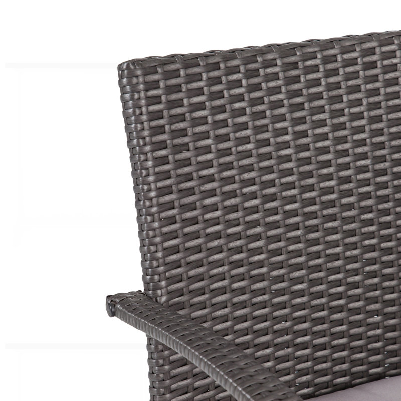 Chaise de salle à manger Cordoba KD PE, Gris