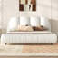 Lit plateforme Everly Quinn Elegant avec tête de lit tapissier et structure solide-852878871-825926915