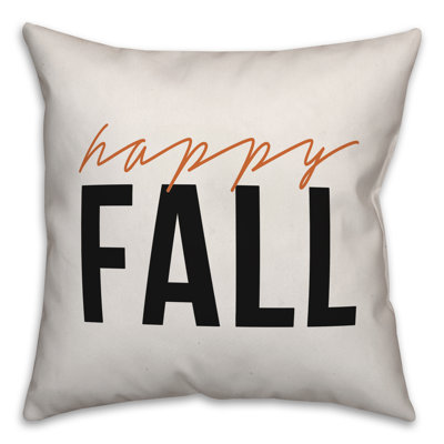  Housse de coussin Happy Fall