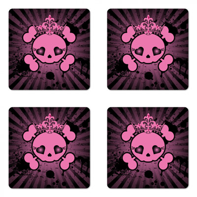Square 4 Piece Coaster Set