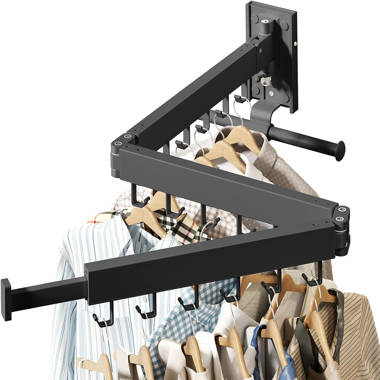 Folding Wall Mounted Drying Rack Andover Mills