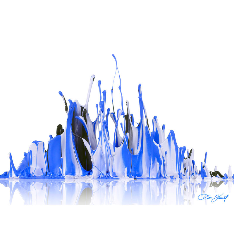 Blue Glacier by Don Farrall - Wrapped Canvas Print, 38cm H x 51cm W x 4cm D