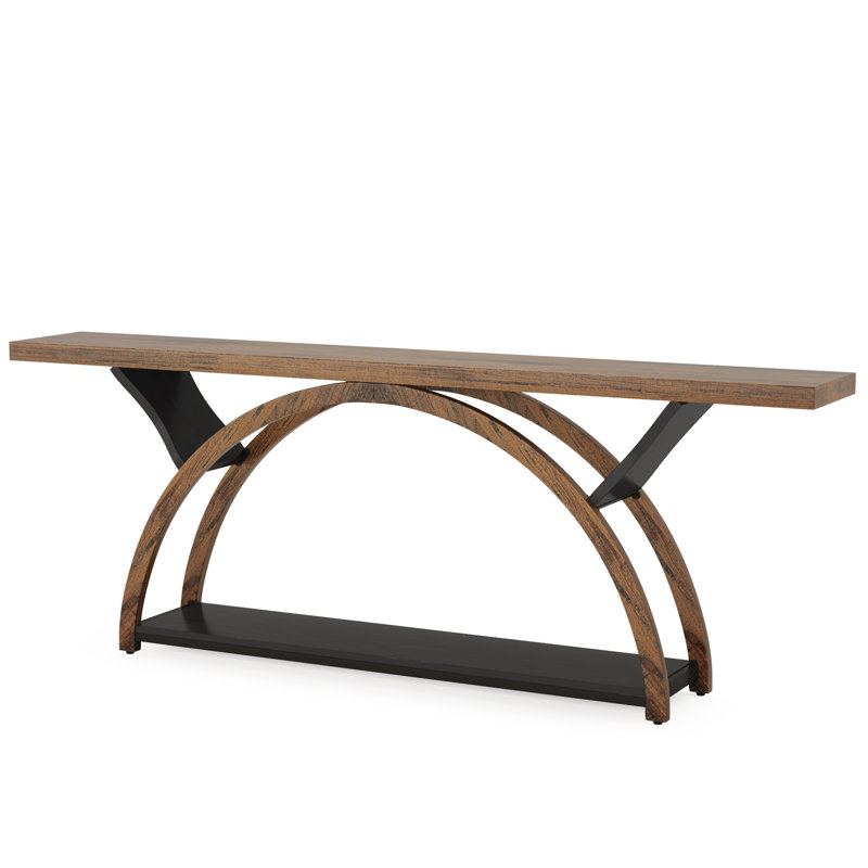 Farmhouse Console Table, Brown