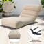 Chaise longue inclinable d'extérieur avec dossier réglable-796024175