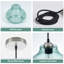 Luminaire suspendu 1 lumière Berngar-1564830429
