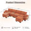 Canapé modulaire rembourré Comfy-930008546