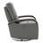 Britnee Genuine Leather Swivel Power Recliner-1194143543