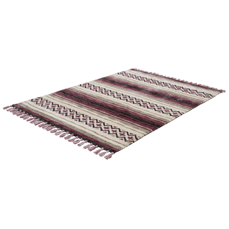 Lander Striped Hand Woven Area Rug, Rectangle 190 x 290cm