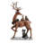 Standing Reindeer With Animals