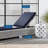 Modway Conway Outdoor Patio Wicker Rattan Chaise Lounge-411451691