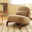 Chaise d'appoint rembourrée avec (ensemble de 2)-130040391