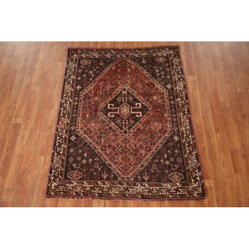 Tapis traditionnel tribal animaux 4 x 5