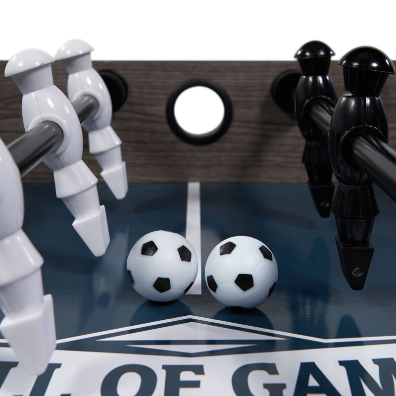 Charleston 48'' Gray Wood Grain Foosball Table