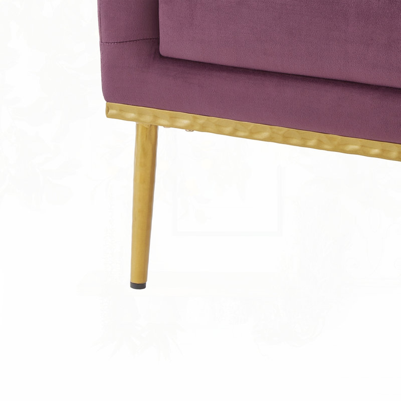 Chaise de lecture Modern, Mauve