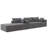 L-Shaped Chenille Sectional Sofa (Sectional)-1890368286