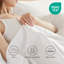 Draps 100% coton de literie - 6 pièces de draps en coton tissé en satin de coton-110115453-110115458