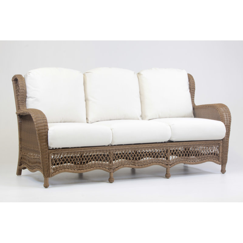 Canapé avec coussin Claverie, Toile Toile Toile Sunbrella®