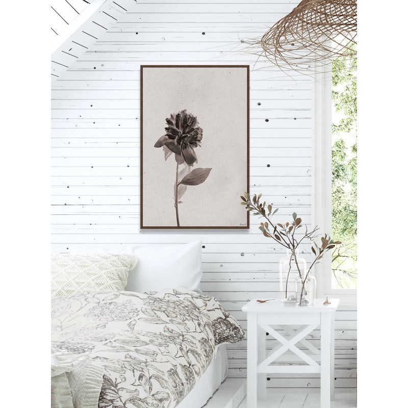 Almost Wilted by Marmont Hill - Floater Frame Painting on Canvas, 45cm H x 30cm W x 3.81cm D