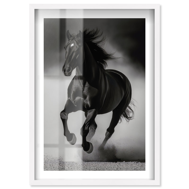 «Thunder in Shadows I Shadowbox» par Notoriart, H 37 po x l 25 po, Blanc