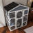 Outstanding Wooden Outdoor Cat House with Multiple Features for Pets