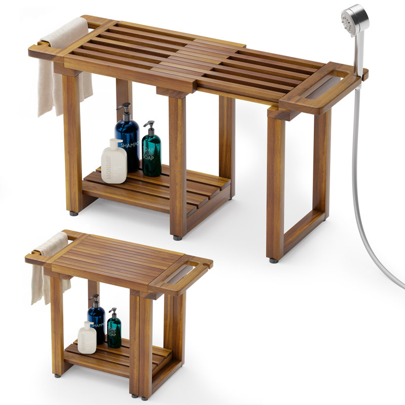 Banc de douche réglable BLUEWEST 31,7 po