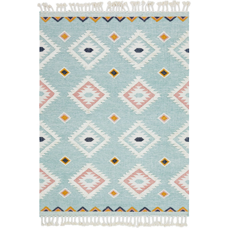 Alenah Wool Southwestern Indoor Rug, Rectangle 8' x 11'