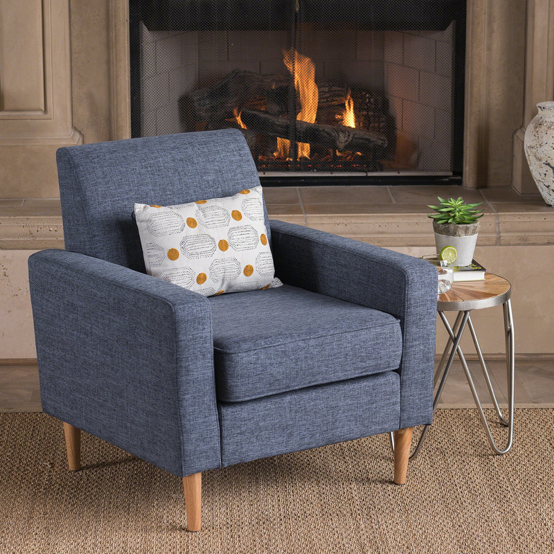 Fauteuil club, Bleu très foncé