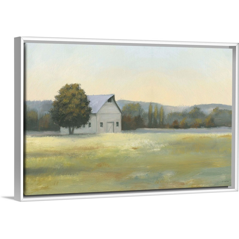 «Morning Meadows II» par James Wiens, reproduction d'art graphique sur toile, H 34 po x l 50 po x P 1,75 po