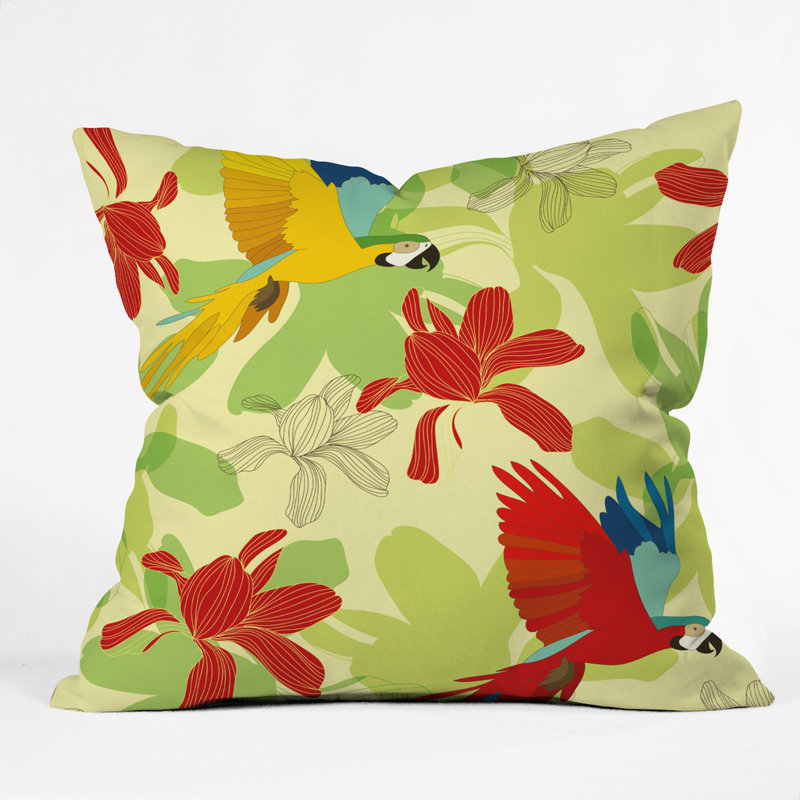 Coussin en polyester Beauty Of Forest, 20 po x 20 po