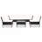 6 Piece Lounge Chair with Cushions-1309369775-1309369729