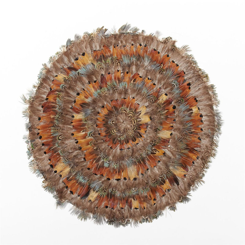 Ensembles de table décoratifs en plumes de faisan de 40 cm
