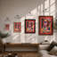 Tiger Geometric - Framed Print-1486720127-1486720064