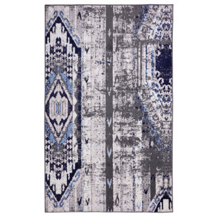 Tapis abstrait gris