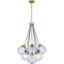 Luminaire suspendu 4 lumières Lickelene